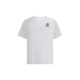 Casablanca White Cotton T-Shirt